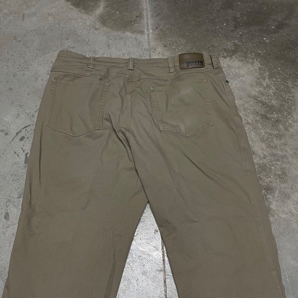 Duluth Flex Fire Hose Pants Size 40x32 Beige Straight Leg Canvas Work Pants - Picture 6 of 7